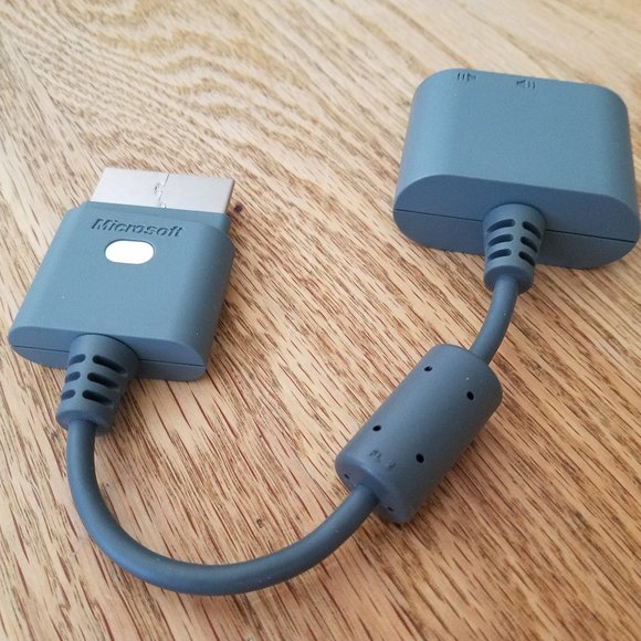 Microsoft Xbox 360 Audio Adapter X808221-001 - OEM Gray - Picture 4 of 4